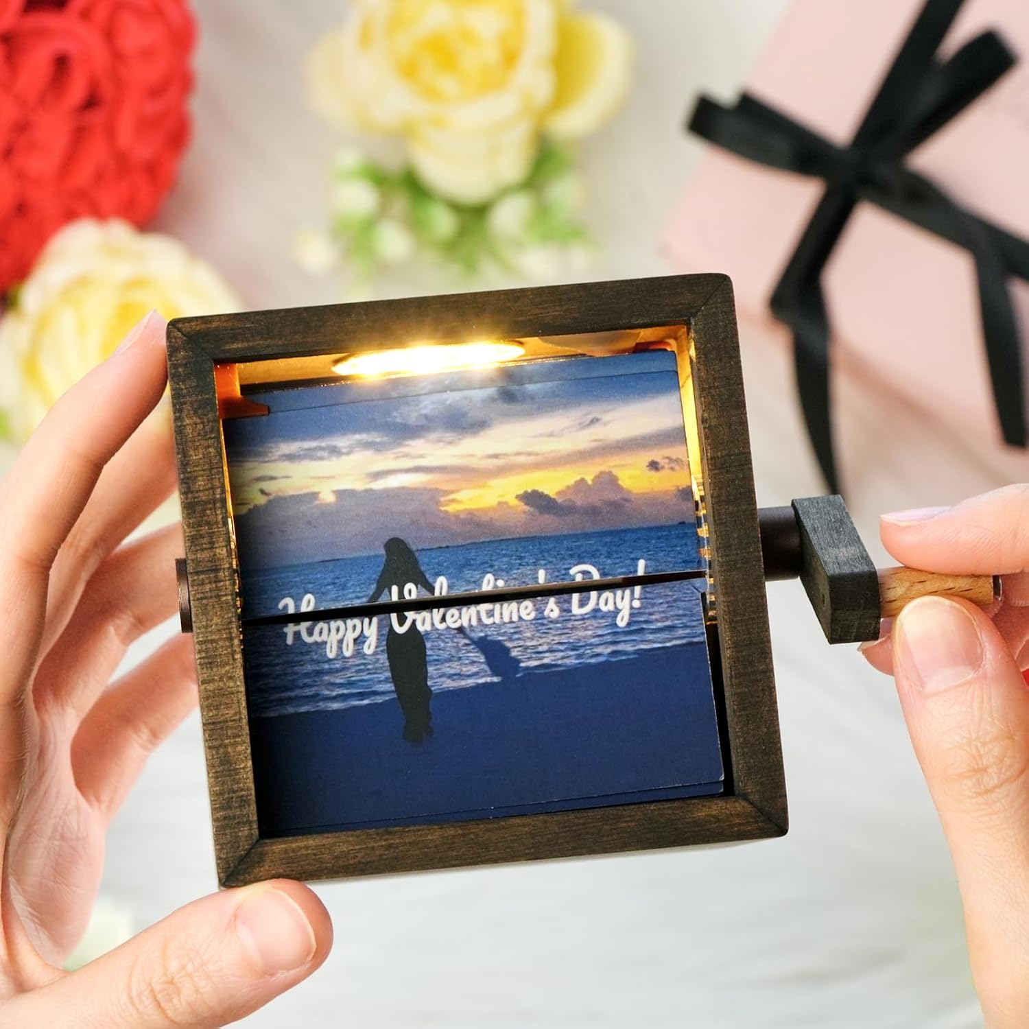 Photo Machine Hand Photo Album Light Up Creative Gifts